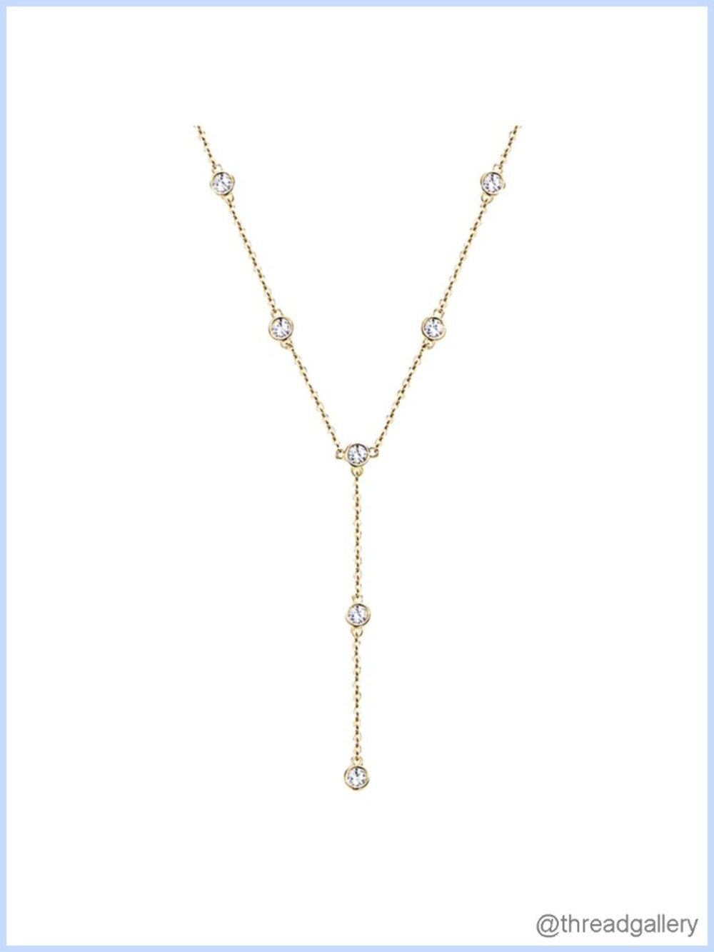 14K Gold 1.1ct Round Diamond Chain Necklace for Women, VVS2 Classic Elegance